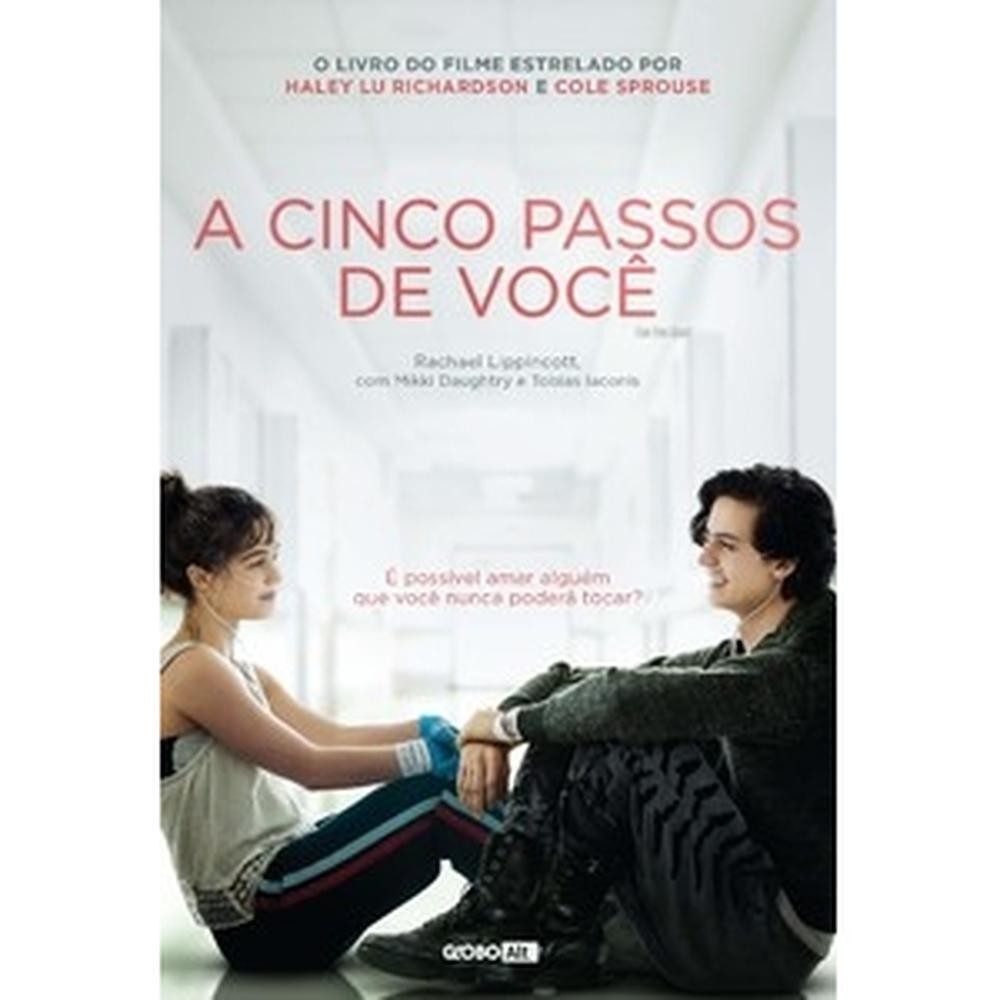 Capa do livro A cinco passos de você