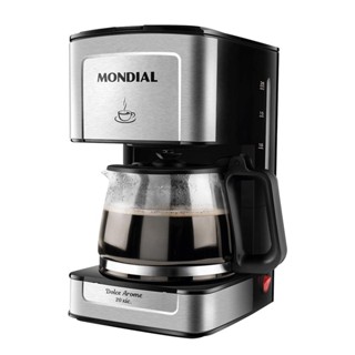 Cafeteira Mondial 20 xícaras Preto Inox 127V C-43-20X-SI em Oferta na Shopee
