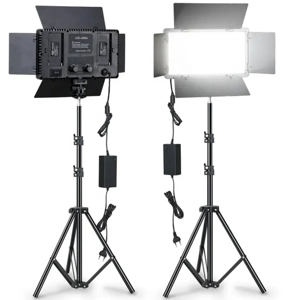 Luminaria Led Painel Iluminador Profissional Grande Tripé 2m