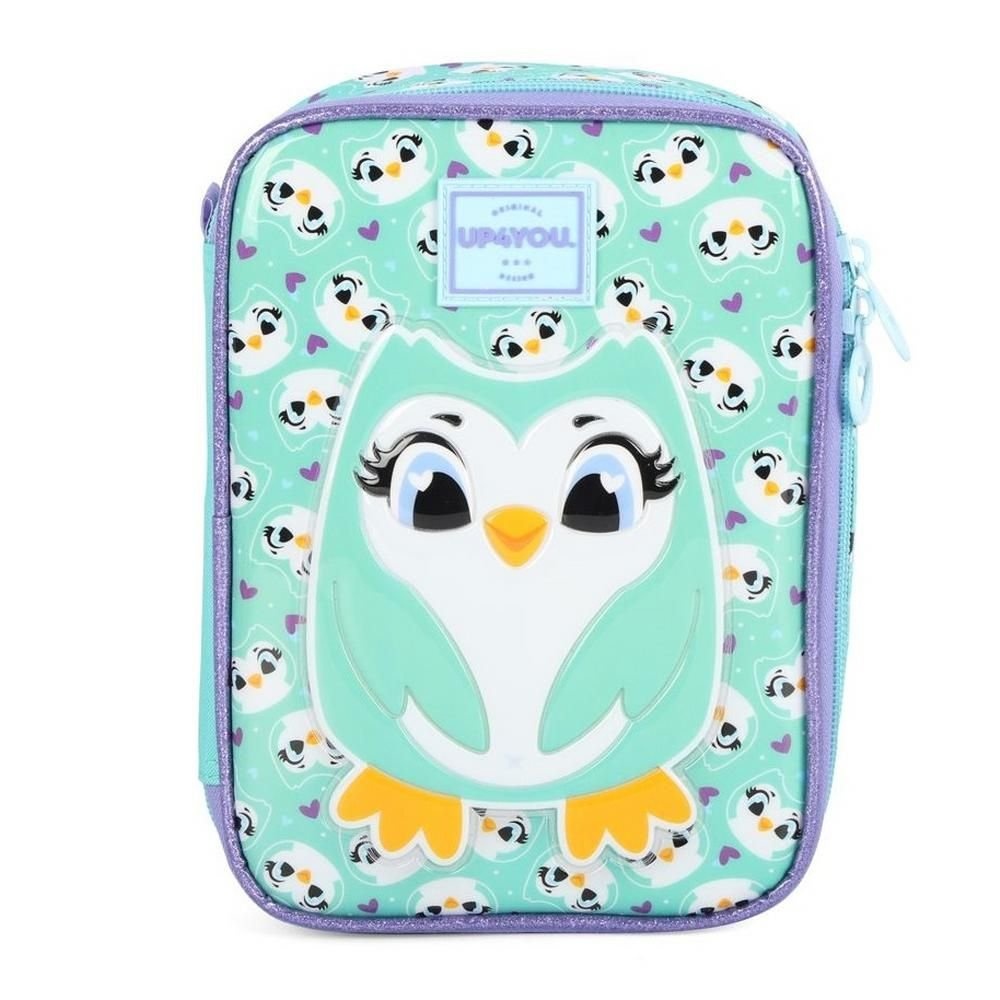 Estojo Up4you Coruja Verde Luxcel: Onde Comprar | BuscaProdutos