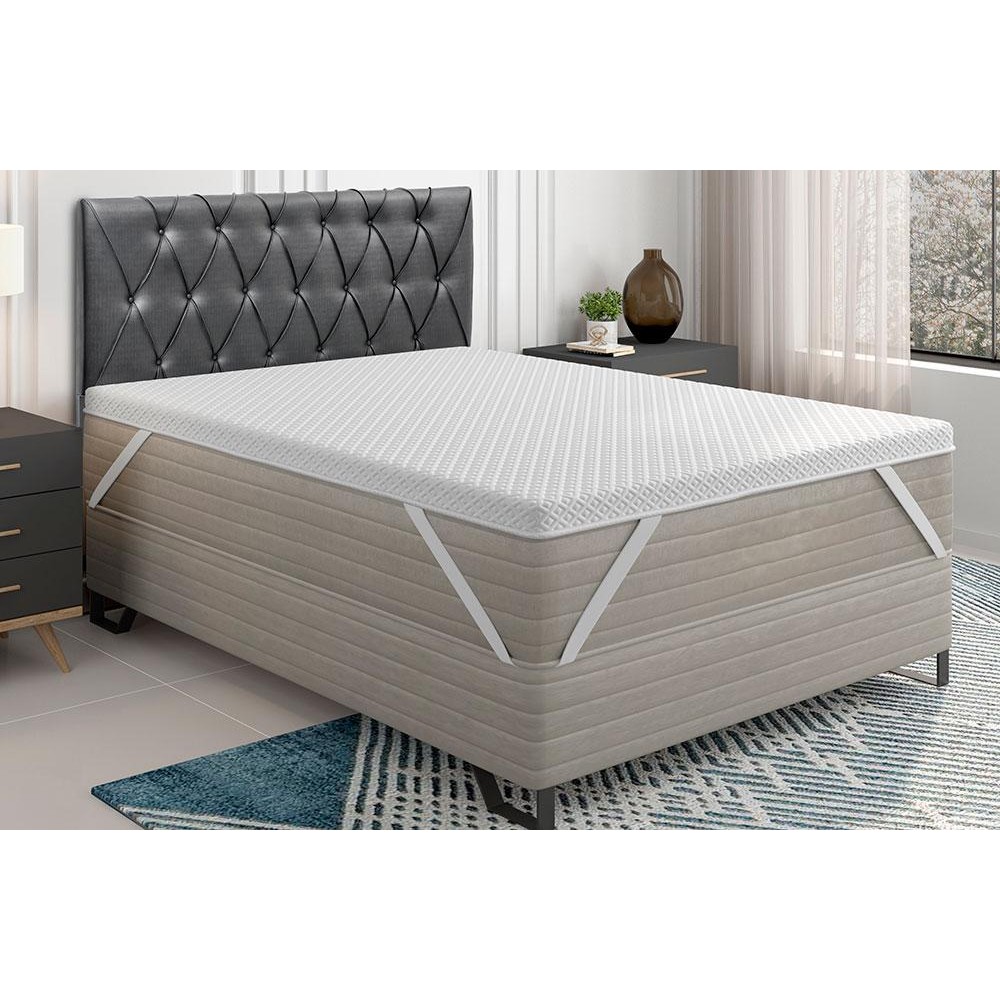 Pillow TOP GEL 138X188X06 - Ortobom em Oferta na Shopee