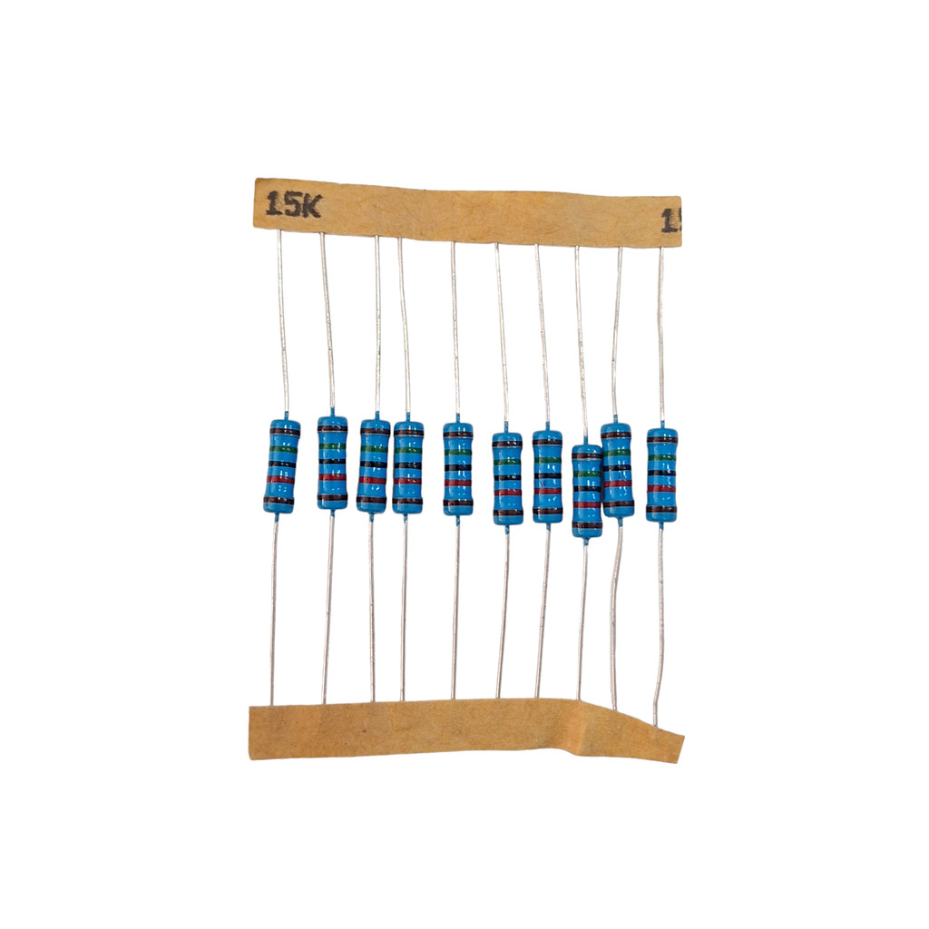 Kit 10 Resistor de Precisão 15K 1W 1%