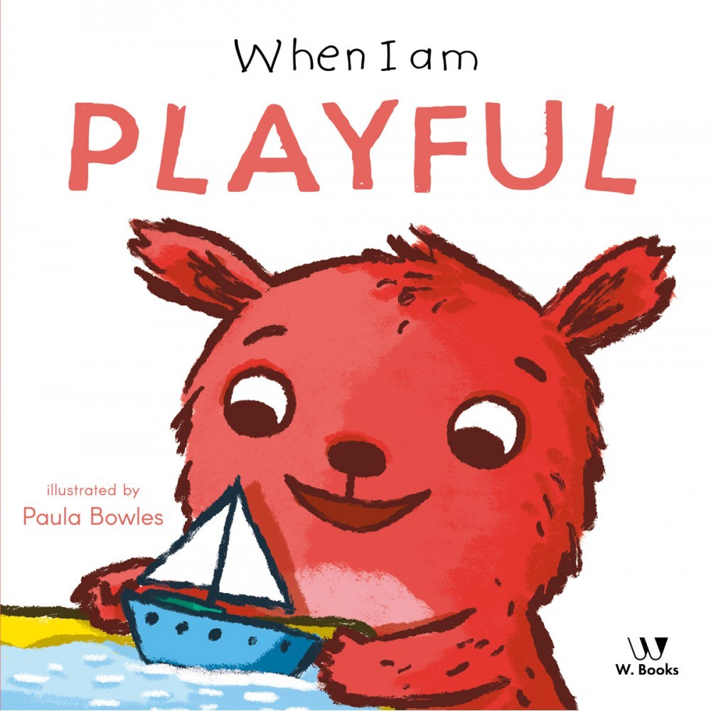 Livro Cartonado When I Am Playful W.Books em Oferta na Shopee
