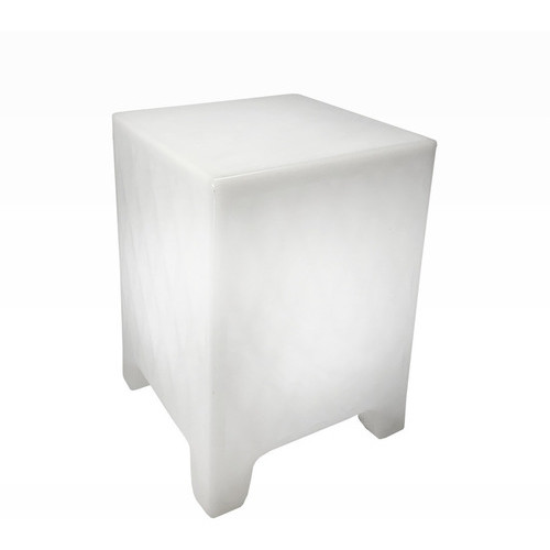 Banco Decorativo Iluminado Seat Garden Banqueta Puff Luminária 110/220V Decorfun
