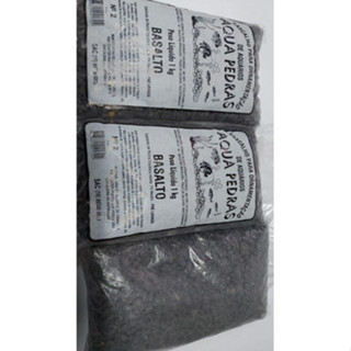 Substrato Basalto Nº2 Para Aquário 3 Kg  Inerte Aquapedras em Oferta na Shopee