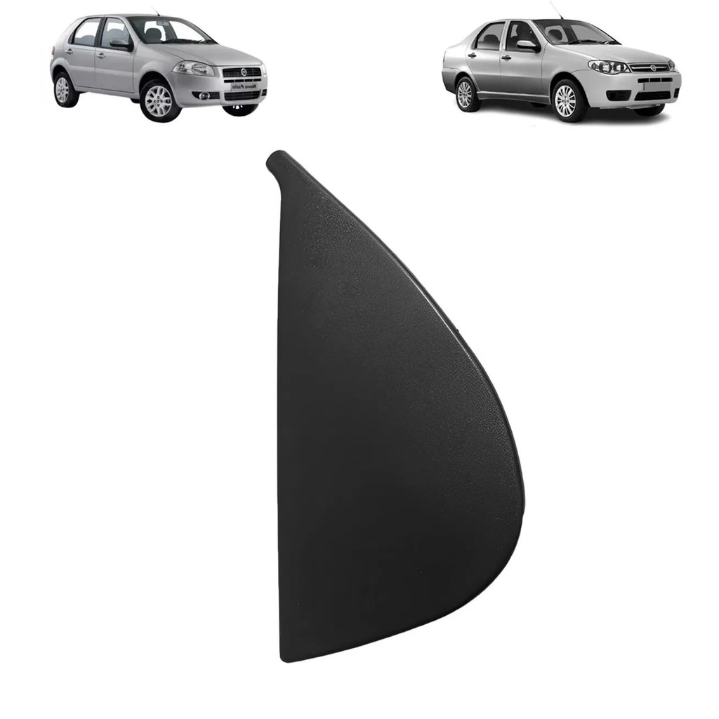 Acabamento Moldura Externo Porta Traseira  Palio 2004 em Diante Siena 2006 a 2013 em Oferta na Shopee