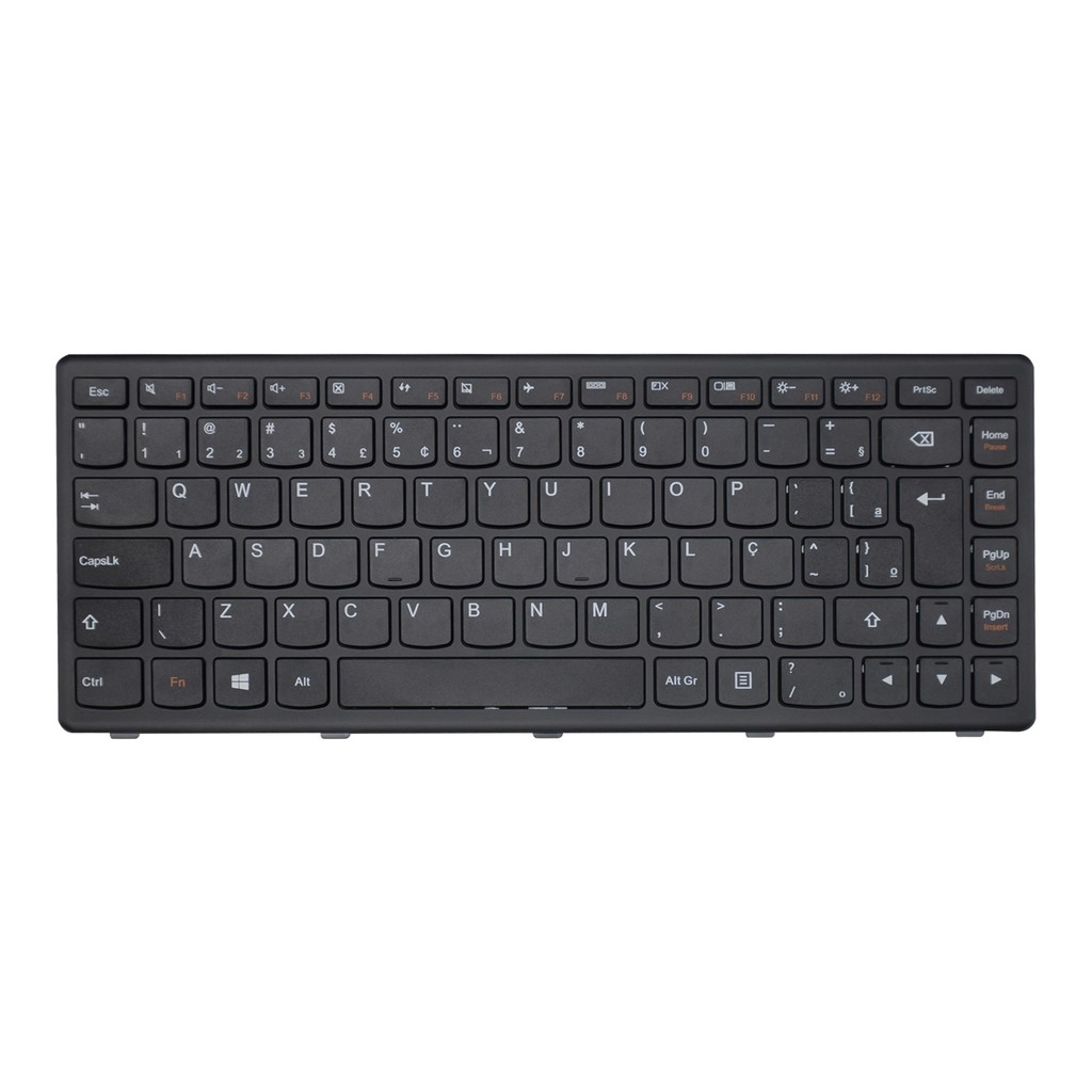 Teclado para Notebook Lenovo Part Number 25213965 | Preto ABNT2 - Computers & Accessories