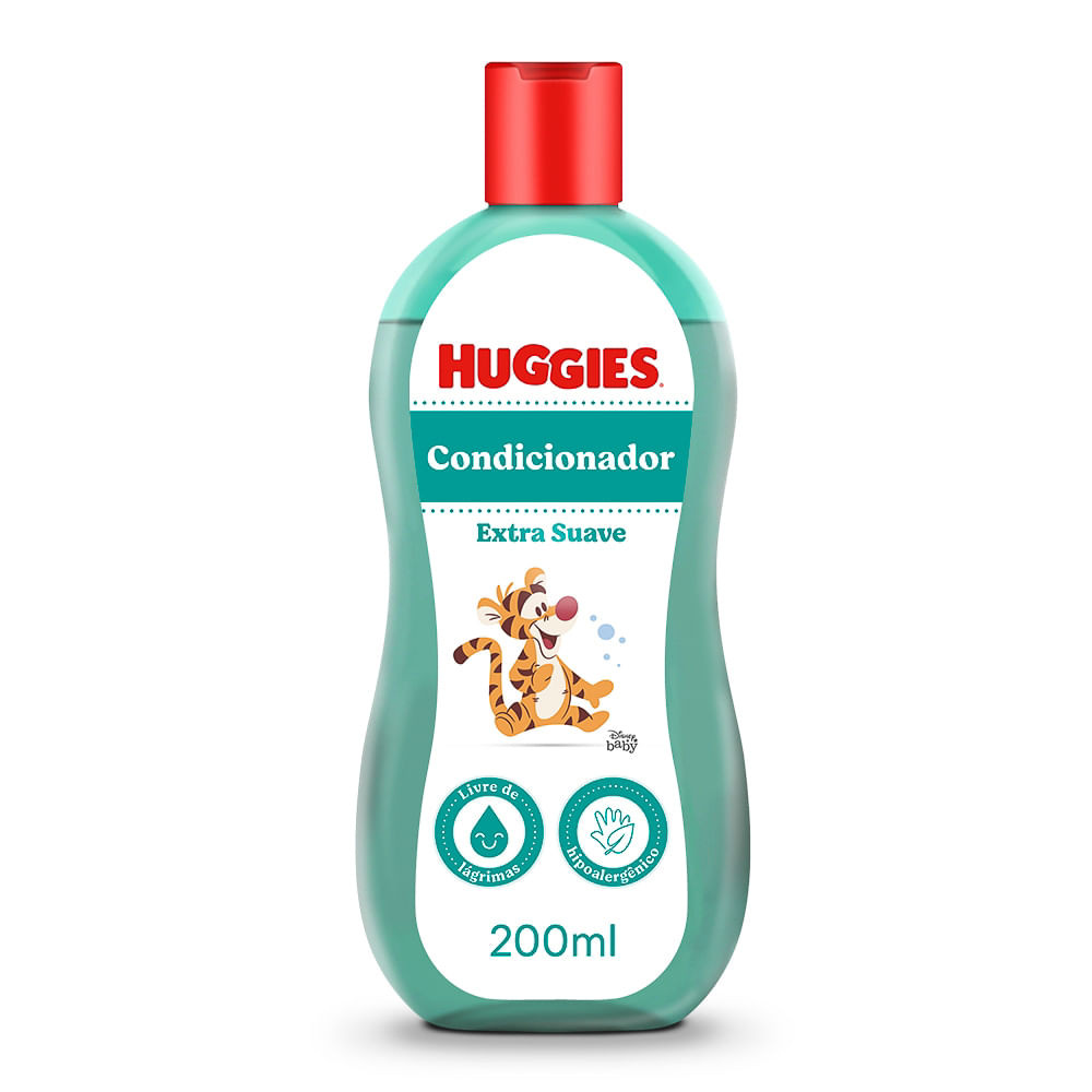 Condicionador Infantil Huggies Extra Suave 200ml - Mom & Baby