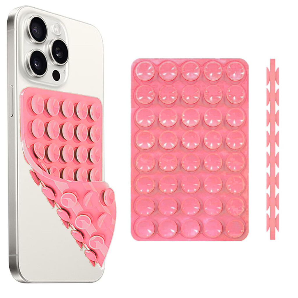 Dupla Face Silicone Telefone Apertos Ventosa Acessórios Do Suporte Móvel Capa