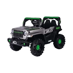 Carrinho Elétrico Jipe Off-Road Cinza 12V com Controle Remoto Zippy Toys - 10495