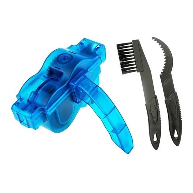 Kit Limpeza Bike Limpador De Corrente Kit Escova Catraca K7 em Oferta na Shopee