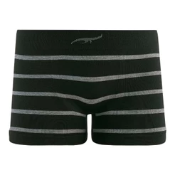 Cueca Boxer Infantil sem Costura Preto Zee Rucci
