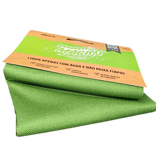 Kit 2 Panos De Limpeza P/ vidros Ecomais sem Embalagem  limpeza apenas com água casa carro espelhos em Oferta na Shopee