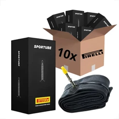 10 Câmara de Ar Aro 29 x 2.1 2.3 Pirelli Bico Fino Presta 48mm Sportube Bicicleta Atacado Revenda