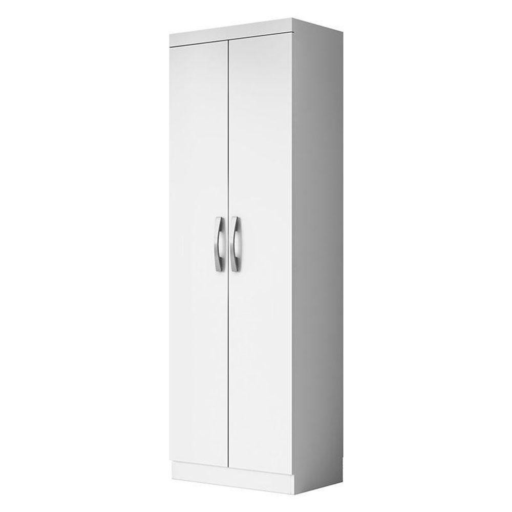 Armário Multiuso 2 Portas New 2000192 tecido com a cor Branco Tx - Aramóveis em Oferta na Shopee