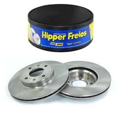 Par Disco de Freio Ventilado HB20 HB20S 1.0 12v 2012 a 2024 Hipper Freios