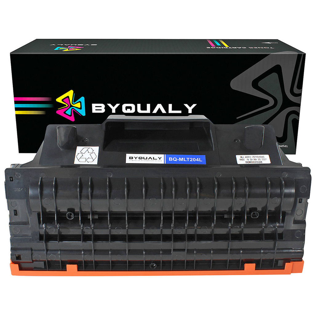 Toner Compatível p/ D204 D204L ByQualy M4075fw M4025nd M3325nd M3825dw M3875fw M3875w M3375fd BK 5K
