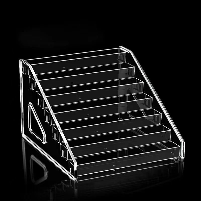 Expositor de Esmaltes Acrílico 5 ou 7 Camadas Organizador de Mesa Profissional Pronta Entrega em Oferta na Shopee