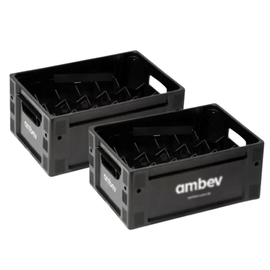 kit 2 Garrafeira Engradado cerveja 300ml ambev NOVO