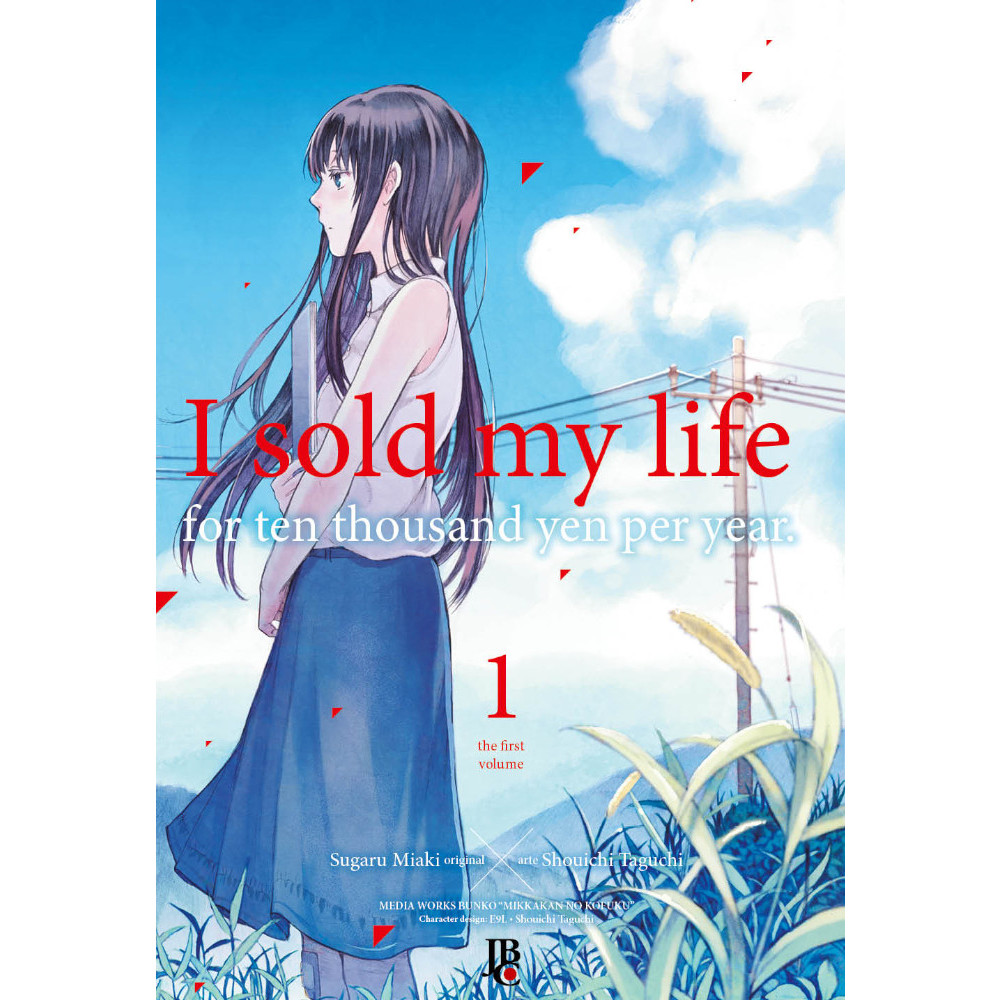 Capa do livro Mangá - I Sold My Life For Ten Thousand Yen Per Year - Vol. 01 - Editora JBC