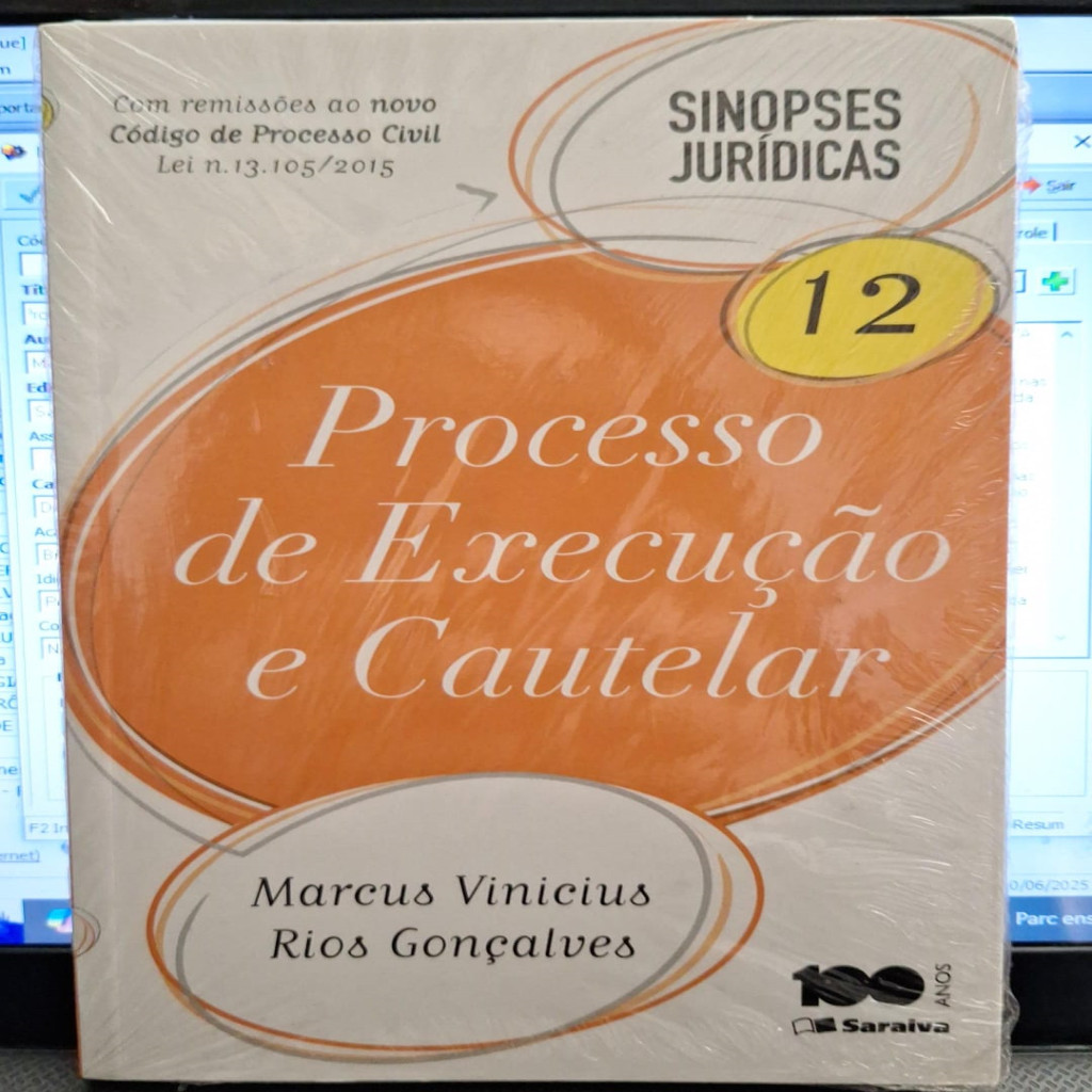 Processo de Execução e Cautelar - Volume 12. Coleção Sinopses Jurídicas autor Marcus Vinicius Rios Gonçalves