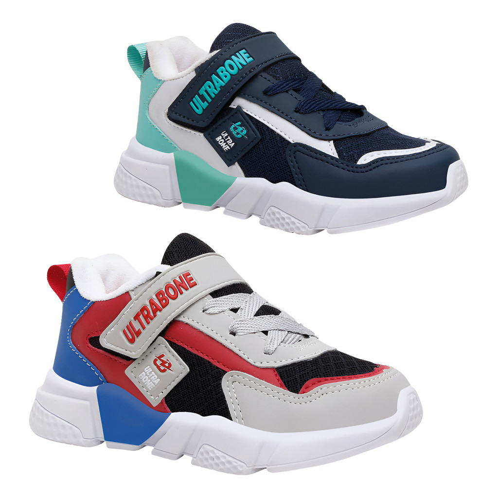 Kit 2 Tênis Infantil Casual Sapato Calce Fácil Sapatênis