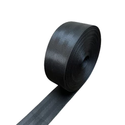 Fita Para Cinto De Segurança 10 Metros Preto.