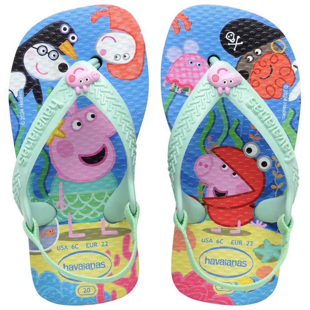 SANDALIA HAVAIANAS NEW BABY PEPPA PIG 24.25