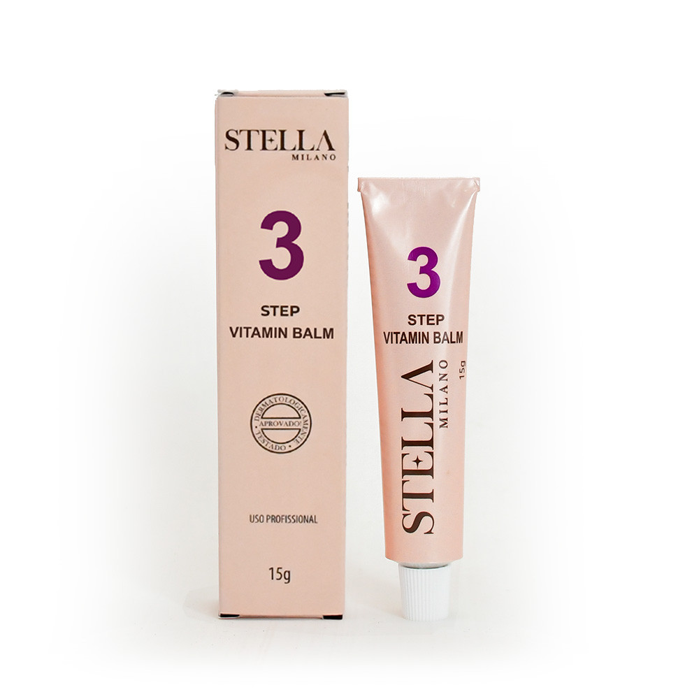 PASSO 3 STEP VITAMIN BALM STELLA MILANO 15gr Brow Lamination e Lash Lifting