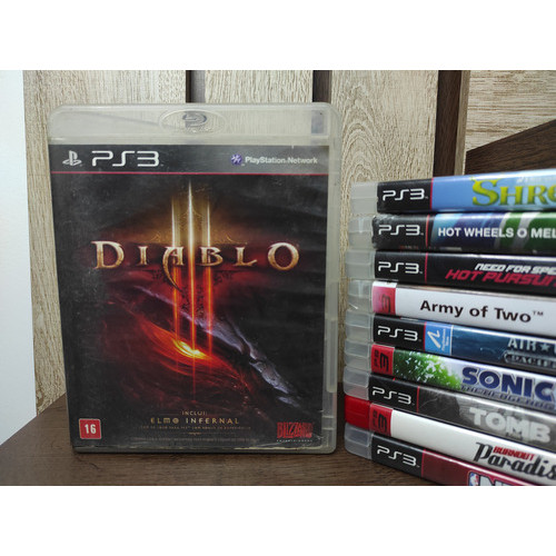 Jogo Diablo Iii / Diablo 3 Original Ps3 - Midia Física