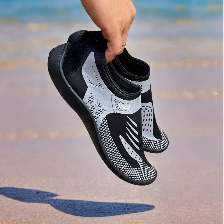 Sapatilha Híbrida Sola 100% Borracha Neoprene Premium Costurada Trilha Pesca Bike Cachoeira Praia
