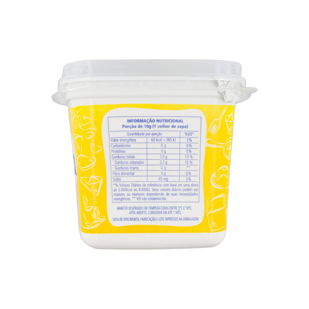 MARGARINA VEGETAL C/ SAL QUALY 500G