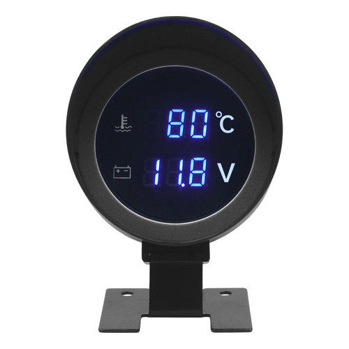 Relógio Marcador De Temperatura + Voltímetro Digital + Sensor Universal para Carro