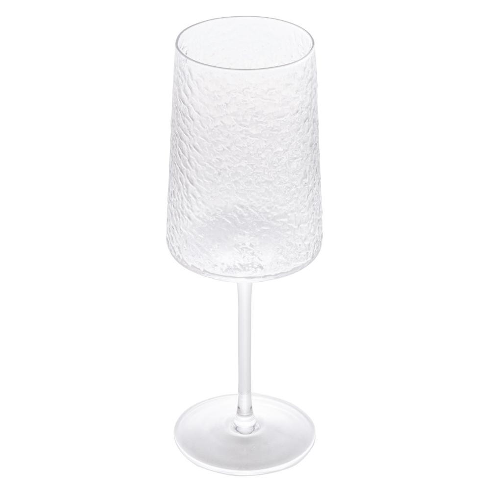 Taça de Vinho Lyor Petra de Cristal Martelado 500ml - Home & Living