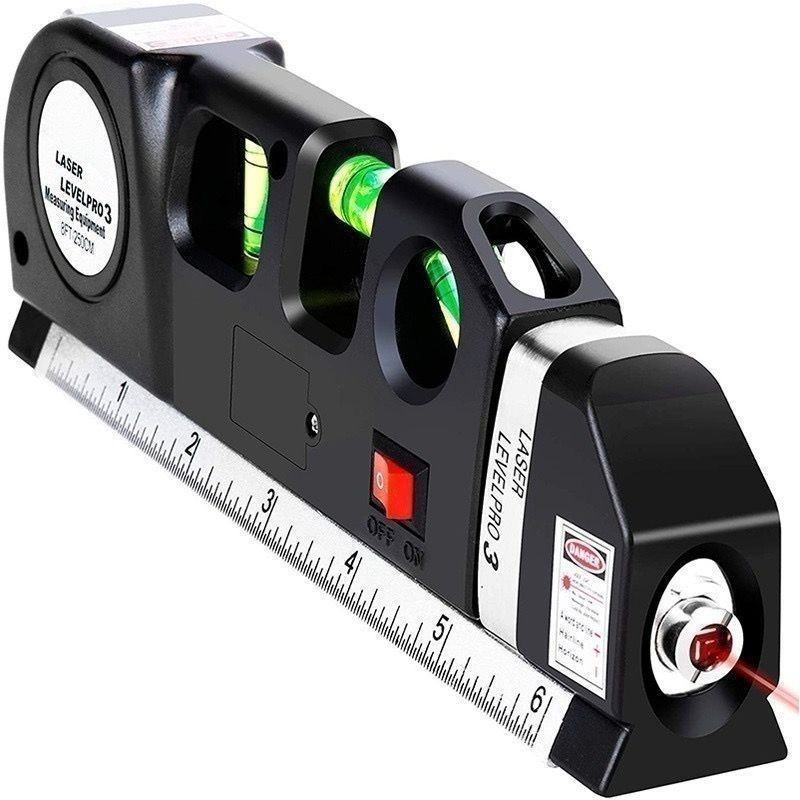 Nível Laser Profissional Trena Level Pro3 Estágios Nivelador-SPY