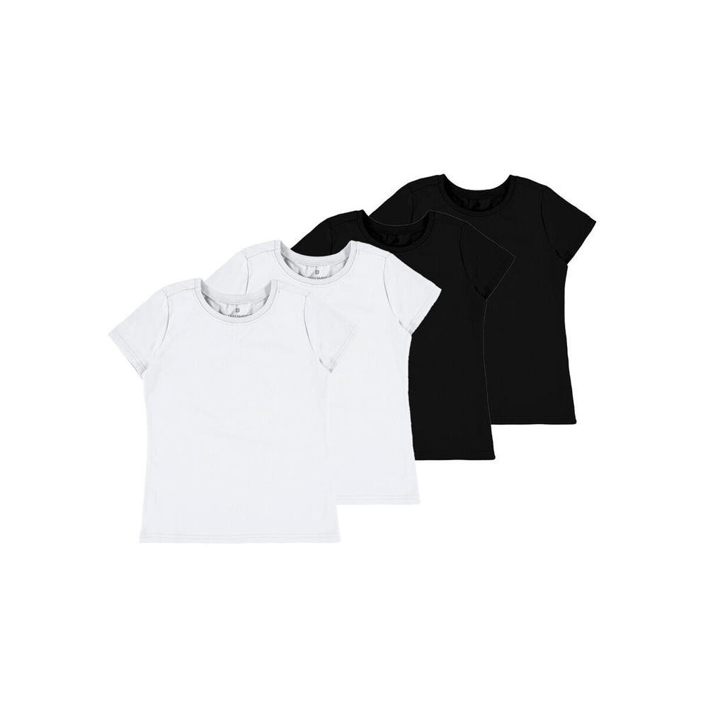 Kit com 4 Camisetas Infantil Menina Malwee 1000086761 Colorido