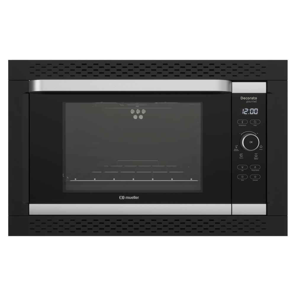 Forno Elétrico de Embutir Mueller Decorato Gourmet 220v 44L Preto - Home Appliances