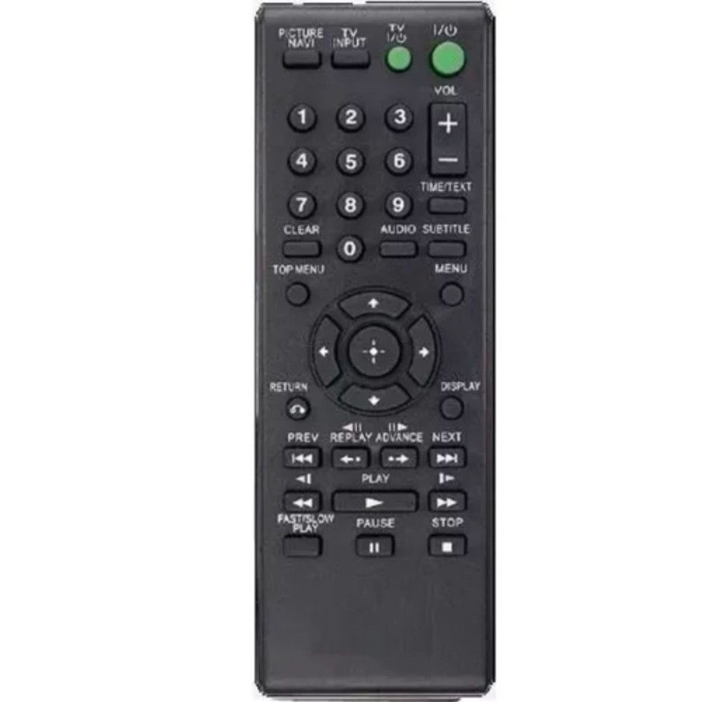 Controle Remoto Compatível Com Dvd Sony Dvp Sr 320 Dvpsr320 em Oferta na Shopee