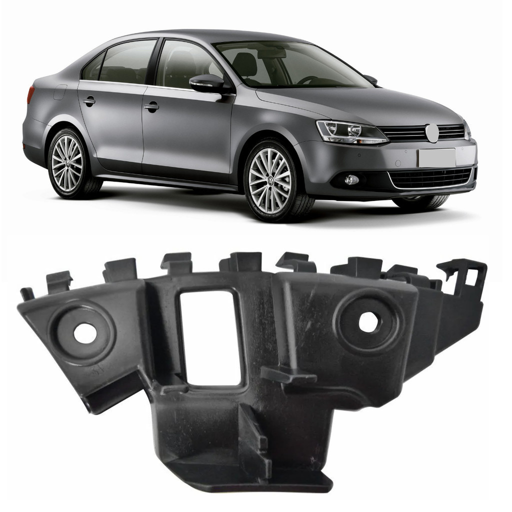 Suporte Guia Parachoque Dianteiro Jetta 2010 11 12 13 14 2015 Lado Esquerdo