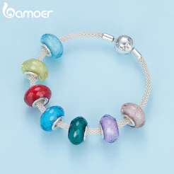 Bamoer Bead Pingente De Septal Colorido Para Pulseira De Bricolagem Acessórios YIC035