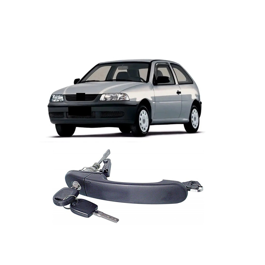 Macaneta Gol G3 G4 2 Portas Externa Dianteira Com Chave Snake em Oferta na Shopee