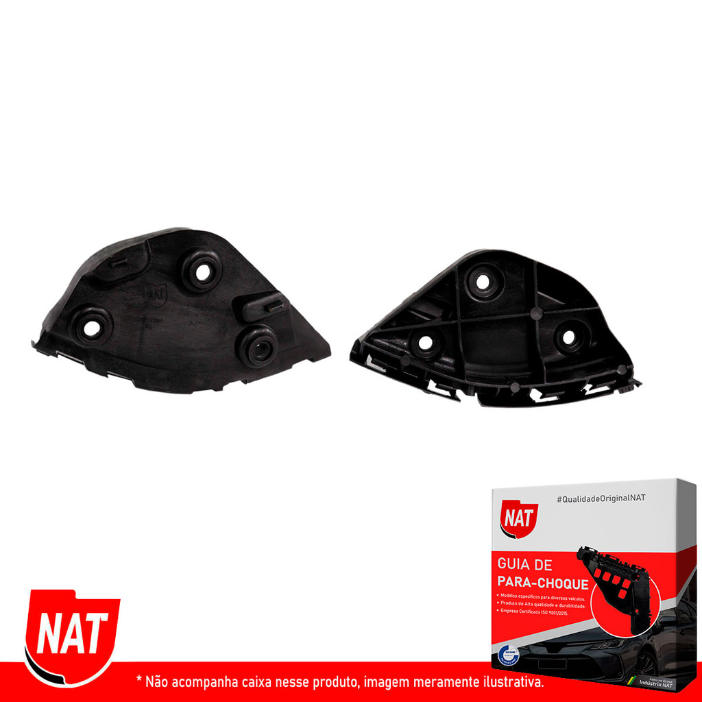 Suporte Guia Parachoque  Fox 2010 Até 2014 Dianteiro em Oferta na Shopee