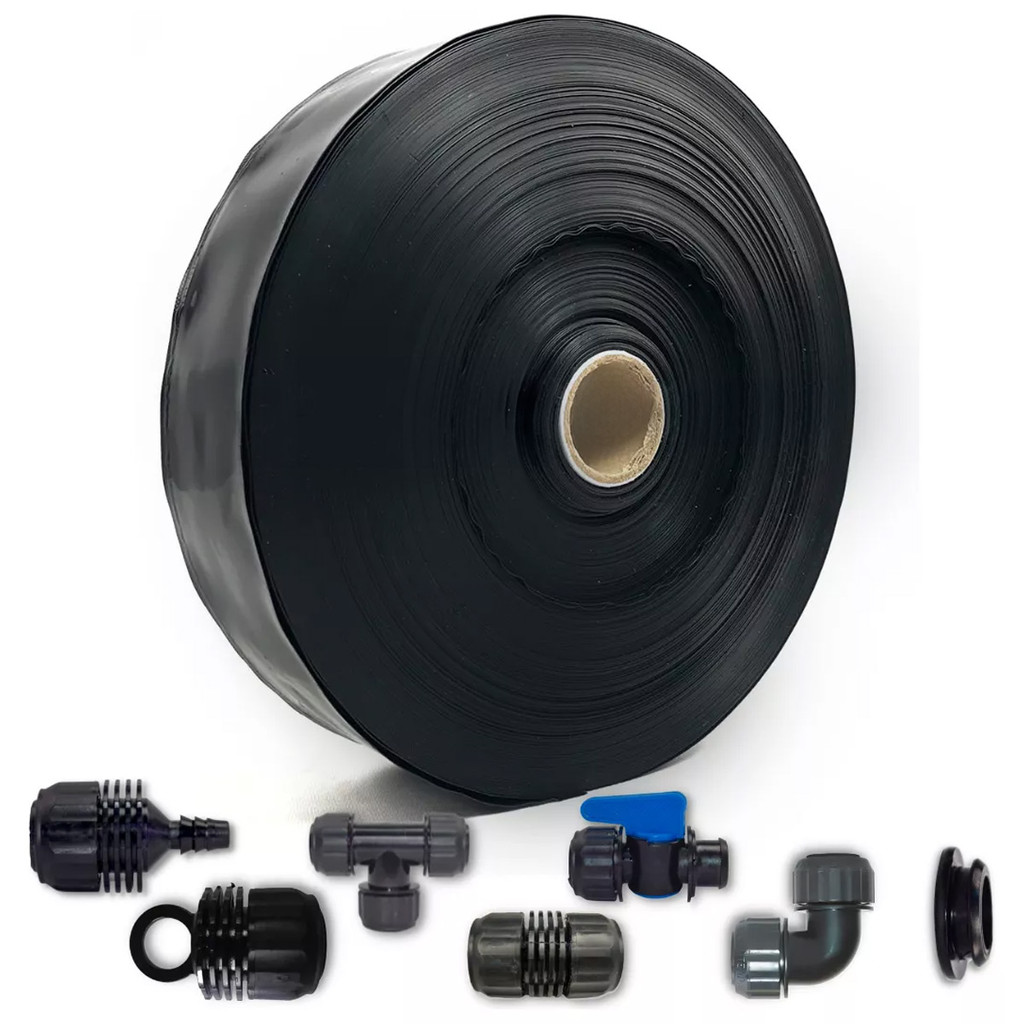 Kit Mangueira Santeno Modelo 2 200 Metros + Conexão Santeno