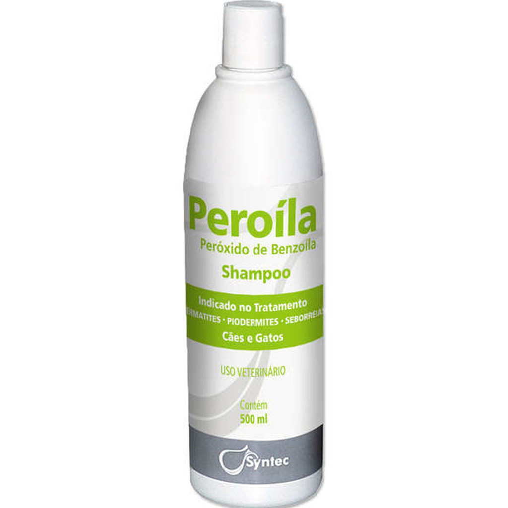 Peroíla Syntec Shampoo Dermatológico para Cães e Gatos - 500 mL