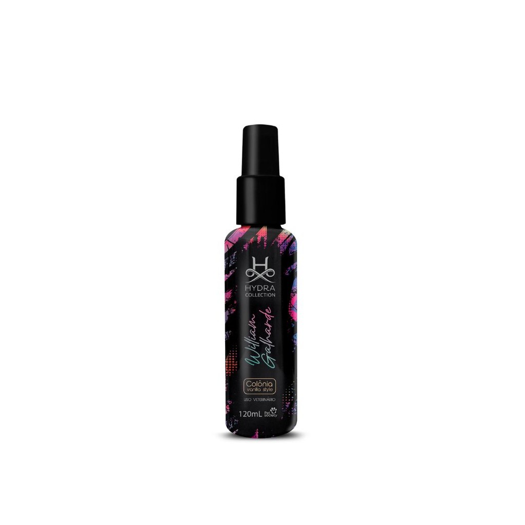Colônia Pet Cachorro Gato Hydra Collection William Galharde Vanilla Style 120mL