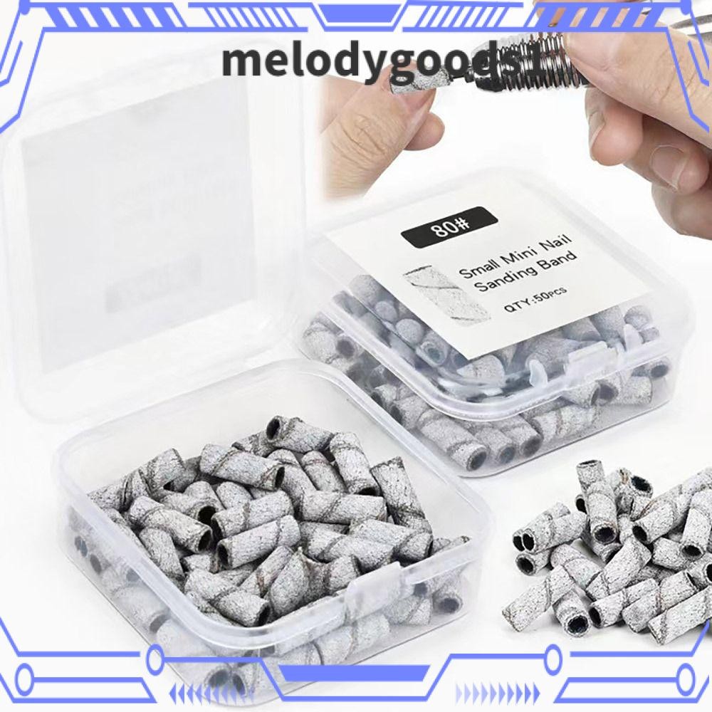 MELODYGOODS Bocados De Perfuratriz De Unhas , Mini Lixas Duráveis , Acessórios Suprimentos De Arte Bandas De Lixa Universais