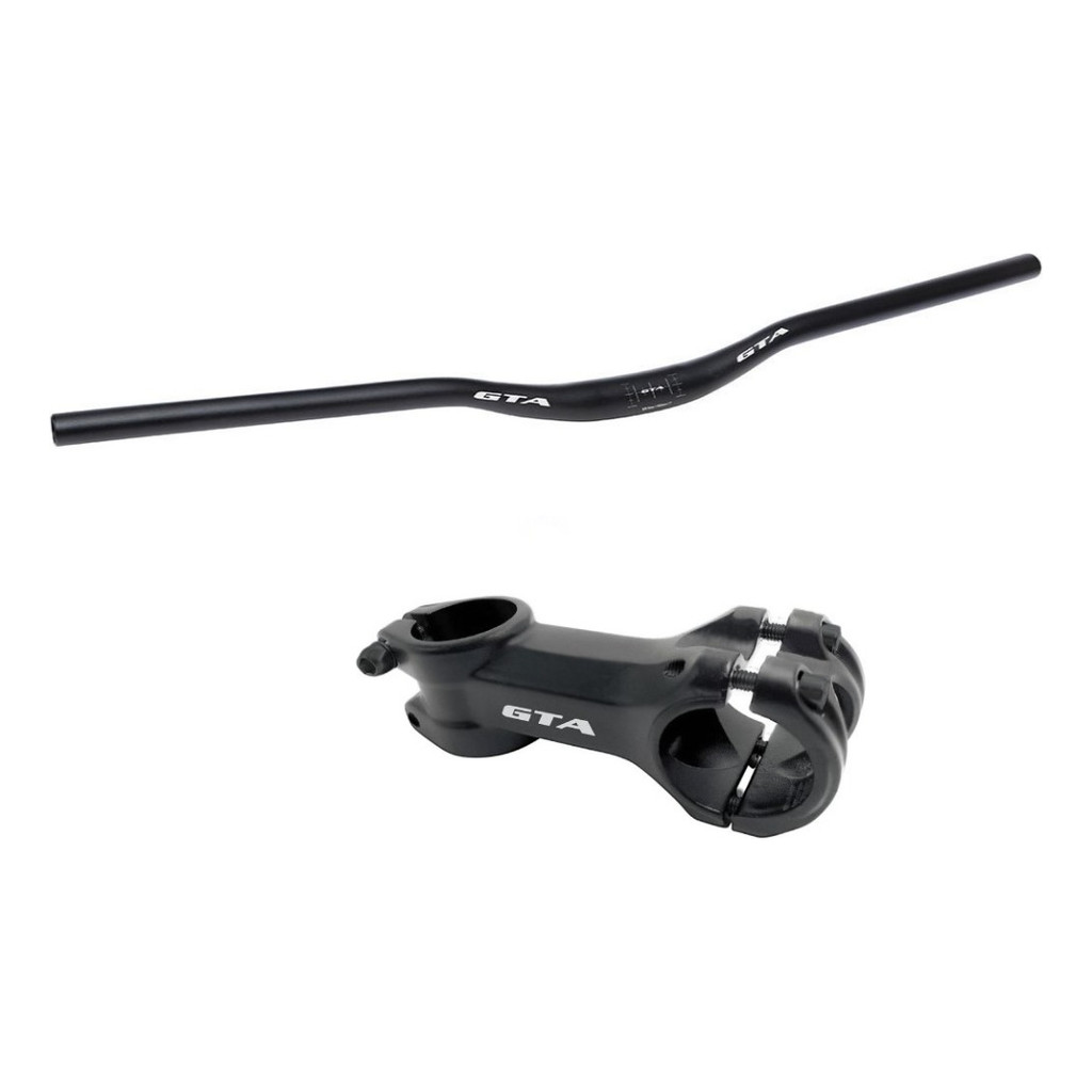 Guidão Gta Alumínio 31.8x720x30mm + Mesa 80mm Para Bike 29 Bicicleta Aheadset