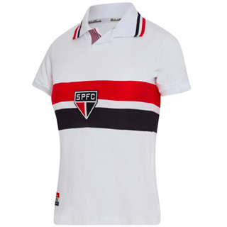 Camisa São Paulo Retrô Bi-Mundial 92/93 Feminina Oficial em Oferta na Shopee