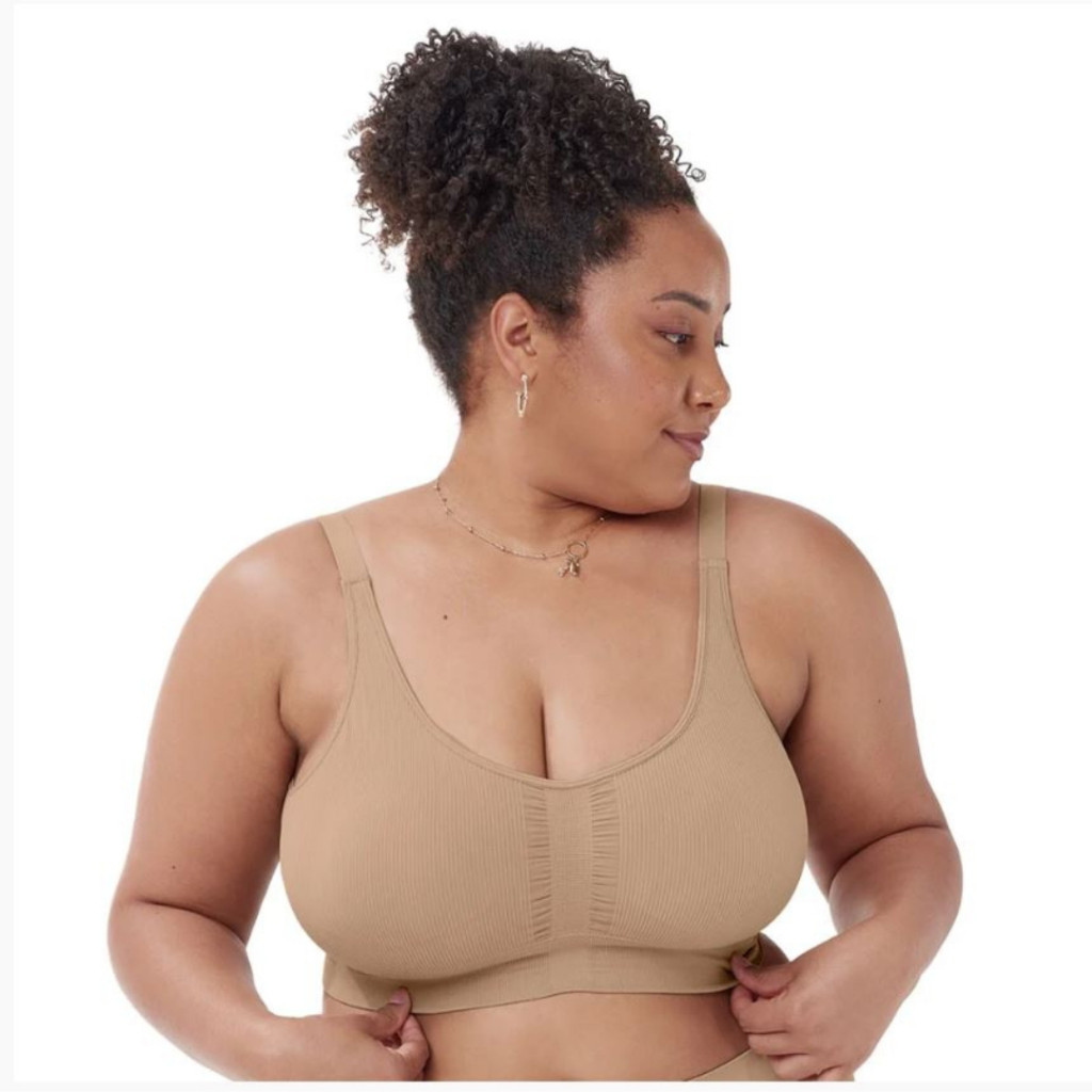 Sutiã Plus Size Comfort Anatômico com Bojo Removível Zee Rucci em Oferta na Shopee