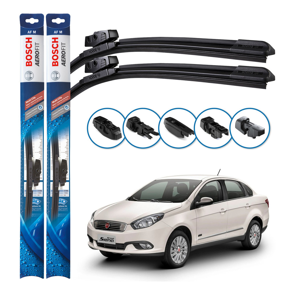 Palheta Parabrisa Original Bosch Grand Siena 2012 A 2019 em Oferta na Shopee